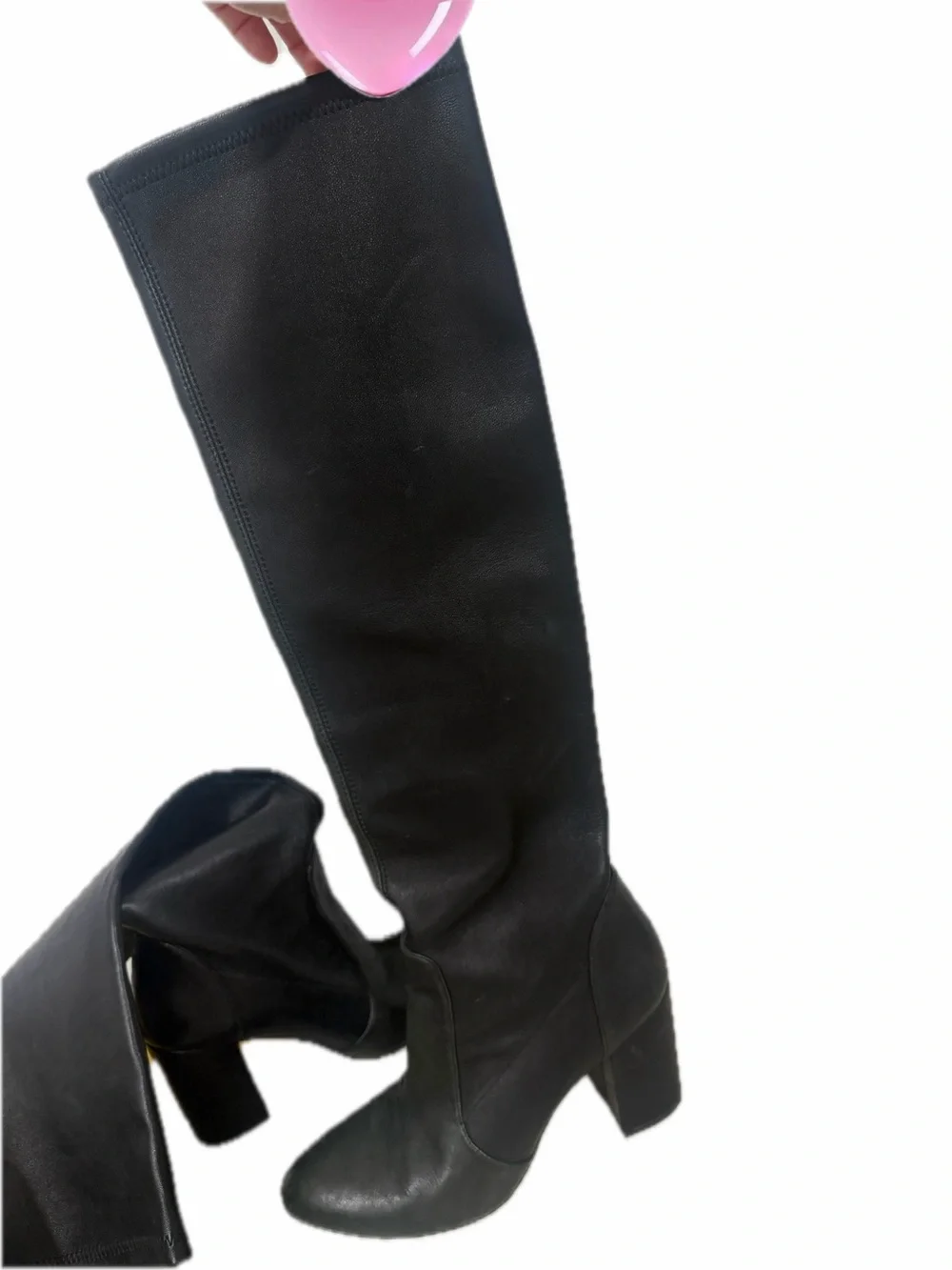 Stuart Weitzman black matte